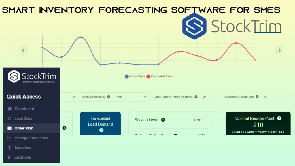 StockTrim - Stock Inventory Forecasting