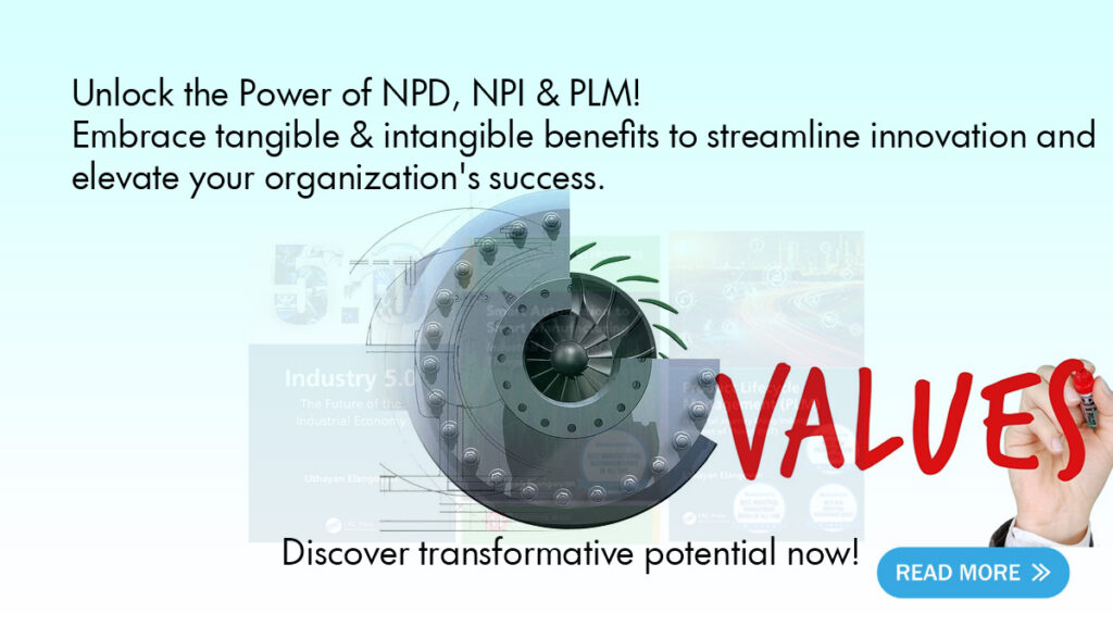 NPD and NPI with PLM, uncovering both tangible and intangible benefits for your manufacturing organization from Neel SMARTEC